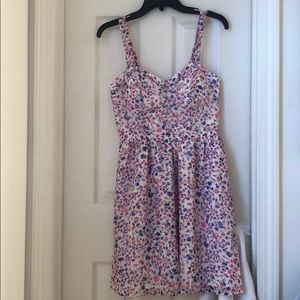 Multicolored floral dress